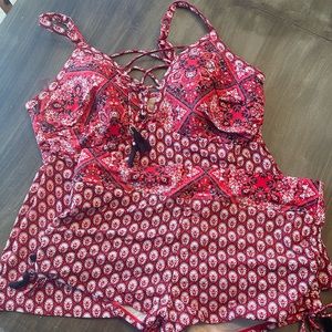 Cacique Tankini Swimsuit